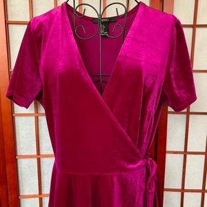 Forever 21 Velvety Wrap Dress